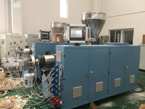 32mm Diameter PVC Pipe Production Line , Pvc Electrical Pipe Making Machine