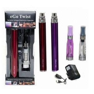 Bilstar Cigarette EGO Twist with Blister Pack CE4/CE4 V3 Clearomizer and EGO C