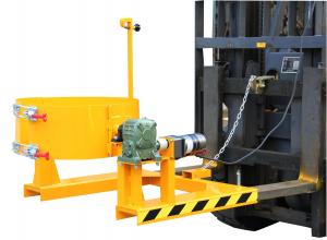 China Forklift Drum Pouring Attachment With 300Kg Loading Capacity on sale
