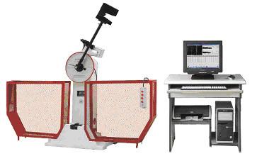 Quality Microcomputer Screen Display Semi-Automatic Metal Charpy Pendulum Impact Tester for sale