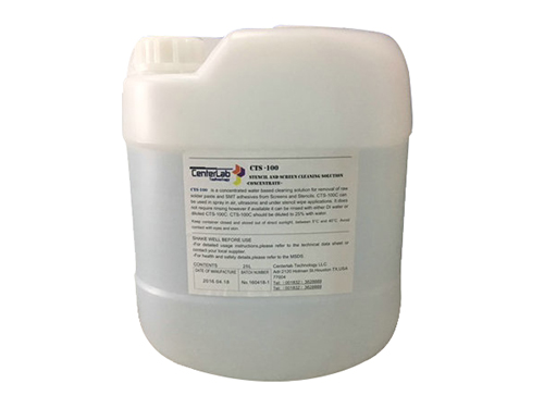 20% Concentration Water Based Stencil Pcb Cleaning Fluids For SMT Cleaning Equipment
