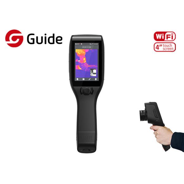 Quality Guide D384F Portable IR Thermographic Camera Infrared Thermal Imager Thermal Imaging Camera with 4" Bright LCD Touch Sce for sale