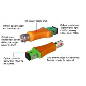 Mini FTTH Passive Optical Node Receiver No Power Consumption Add Isolation