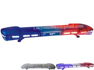 1W LED warning emergency light bar, led full size lightbar 48