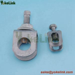 China 3/4'' 1/2'' Ground rod Clamps Copper brass earth rod clamps for Underground System on sale
