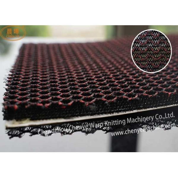 Double Needle Bar Raschel Machine Can Make 3Ply Spacer Fabric