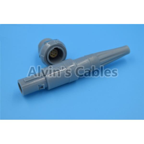 Quality LEMO 7 Pin Plug And Socket Connector PAG / PLG LEMO Series 1 P 8 Pin Connector Doppler Probe Probe Oximeter Plug for sale