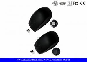  Black Mini USB Receiver Silicone 2.4 Ghz Waterproof Wireless Mouse With Laser Pointer Manufactures