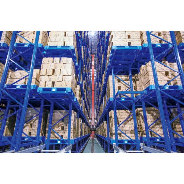 Cold Storage Warehouse Pallet Stacker Crane ASRS Logistics Center Automatic Storage And Retrieval System