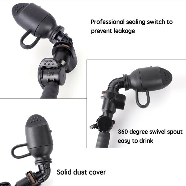 Tactical Hydration Pack Backpacklightweigh With 2.5L Bladder , Multifunctional water bag