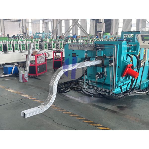 Automatic Downspout Roll Forming Machine For Square & Round Rainwater Pipes