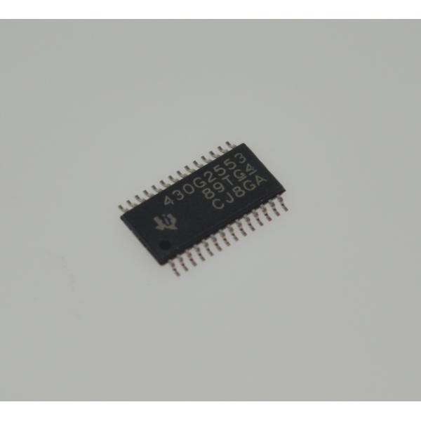 Quality MSP430G2553IPW28R: 16MHz 16-bit Ultra-Low-Power MCU with 16KB Flash, 512B RAM, 10-bit ADC, Timer, UART/SPI/I2C, On-chip Emulation & Extended Temp Range for Embedded Systems for sale
