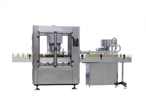  Rotary High Speed Glass / Plastic Bottle Capping Machine With Auto Capper Manufactures