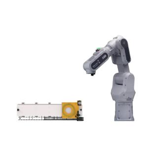 6 Axis ABB CRB 1100 -4/0.475 Robot Arm With Guide Rails And Manipulator As ABB