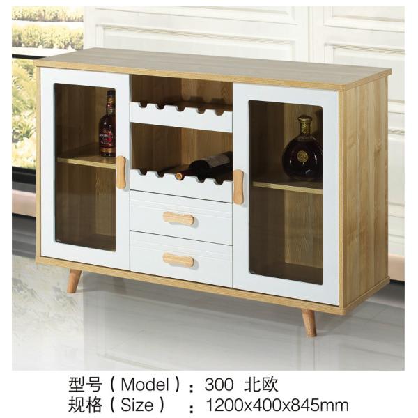 Quality Wine Hutch Engineering MDF Frame , Stable And Durable For Long Time Use for sale