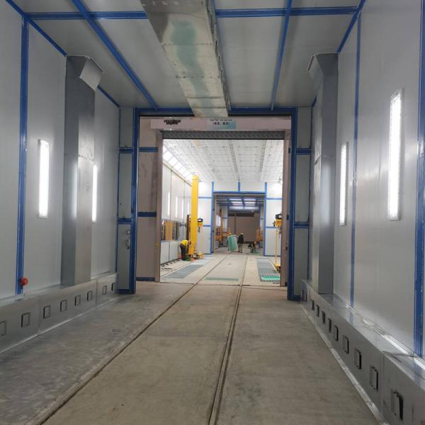 Ventilation White Big Size Spray Booth Customizable Auto Spray Booth