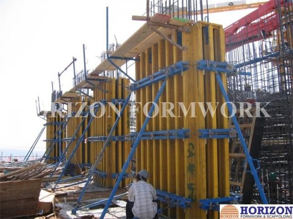 Quality Adjustable Concrete Shear Wall H20 Beam Column Formwork System for sale