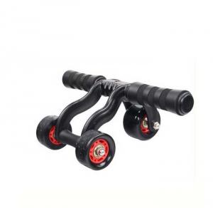 China Innovative Ergonomic 4 Wheel Ab Roller Waist Slimming Abdominal Trainer on sale