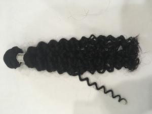 China 8a grade health big itlain curl virgin brazilian hair bundle no tangle free shedding on sale