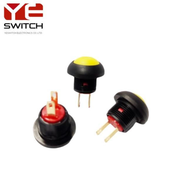 Automotive Push Waterproof Push Button Switch 1mm - 4mm Normal Open
