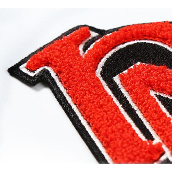 Letters Logo Chenille Embroidery Patch Stick On For Baseball Uniform​