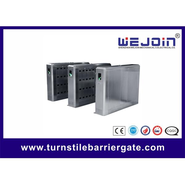 Quality security alarm flap barrier gates  , access control , flap barrier with anti-reversing passing Flap  Barrier, for sale