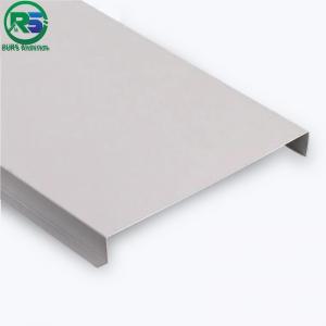  Suspended Beveled Aluminum Strip Ceiling Rectangle Strip Metal Ceiling Panel Manufactures