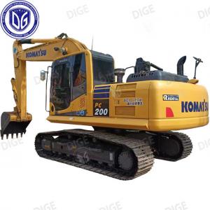 PC200 Used Komatsu Excavator 20 Ton Japanese Used Medium Hydraulic Crawler Excavator Manufactures