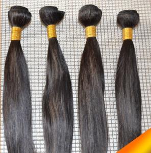 China silky straight hair natural colour cheap hair extensions on sale