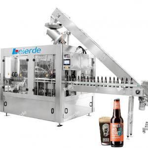  380V Beer Bottle Filling And Capping Machine SS304 2500 KG Manufactures