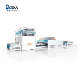 China AGM Automatic horizontal insulating glass spacer production line on sale