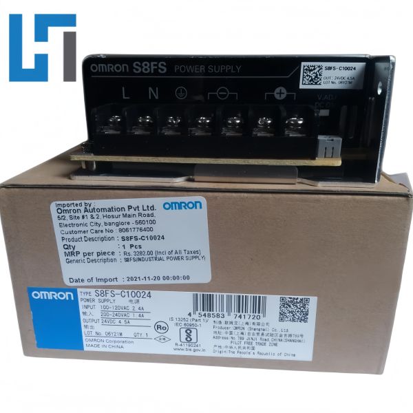 S8FS-10024 Omron New Original Switch Power Supply Plc Programming module Industrial Automation Controller