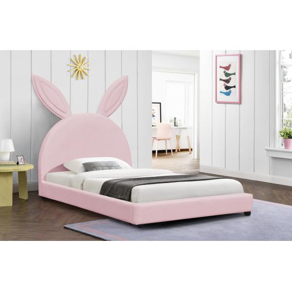 90x200Cm Upholstered Platform Bed Frame