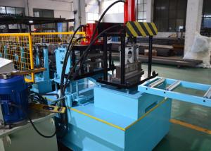 China Automatic Change Size CZ Purlin Roll Forming Machine For Making Steel Frame House on sale