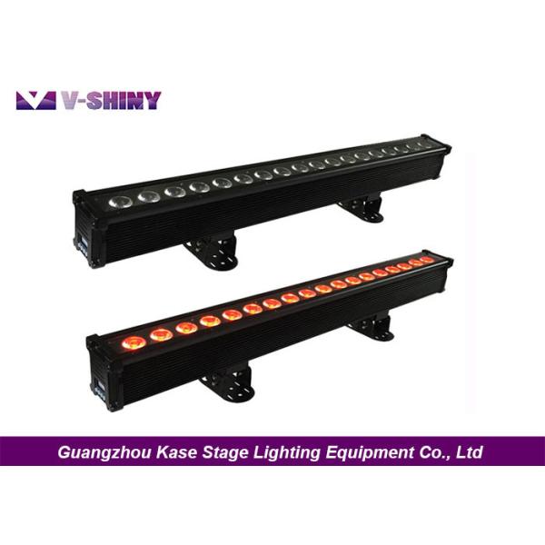 Quality Rgbwa Uv 6 In 1  Led Wall Washer Lights With Power Failure Memory Function for sale