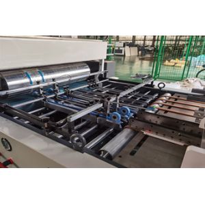 Automatic Window Patching Machine With Corner Chamfer And Crease V Cut