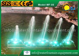  Square Shape Musical Water Fountain Multiple Nozzles Single Conversion 4400W Manufactures