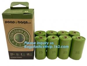  Eco friendly Custom Doggy Poop Bag dispenser for Dog Waste, biodegradalbe dog poop bag with dispenser eco friendly dog Manufactures