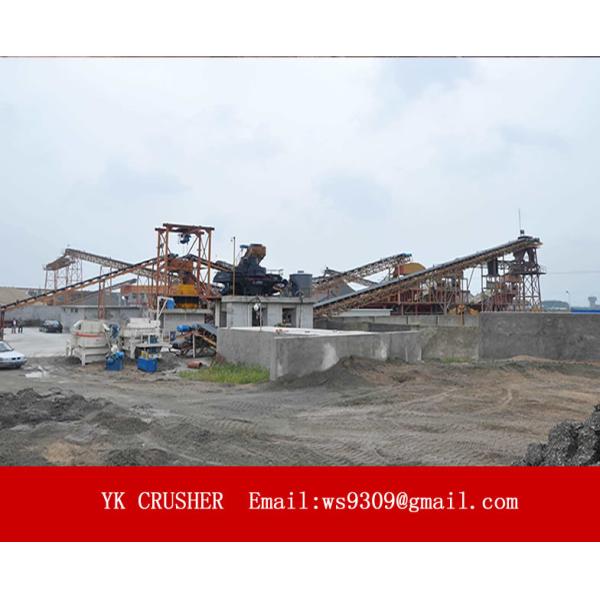 Quality High Automation Aggregate Processing Plant Wet Sand Making Simple Structure for sale