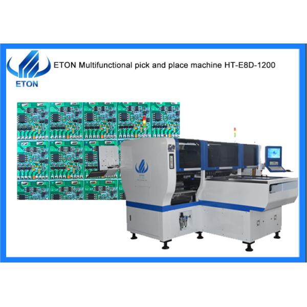 Quality Min 0402 Max 1.2m PCB SMT Mounting Placement Machine 90000 CPH Mounting Speed for sale