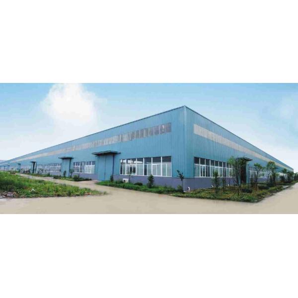 Frame Welded Steel Structure Workshop Hot Dip Galvanized Painted Surface