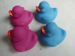 Promotional Gift Color Changing Ducks Eco Friendly PVC Baby Bath Warm Warning