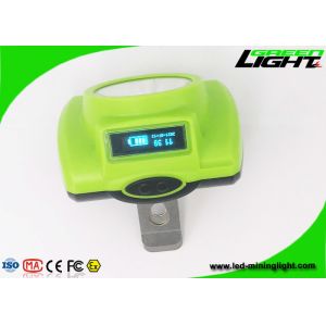 13000lux 1.78W Cordless LED Headlamp Lithium Ion 232lum With Display