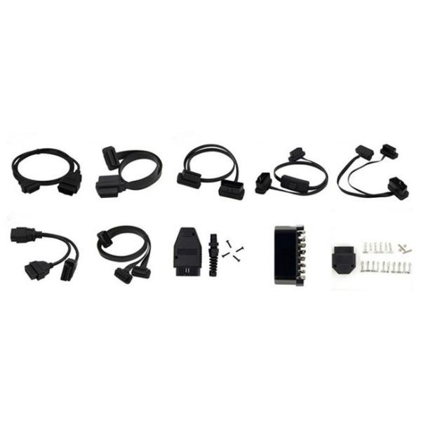 Truck Extension Car OBD Cable , OBD2 Extension Cable TCS CDP Pro 8pcs Full Sets