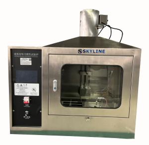  Building Material Flammability Testing Equipment Ignitability Test Single Flame Source Manufactures