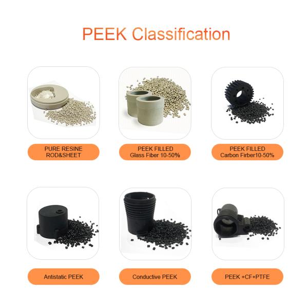 High Flow Engineered Thermoplastic Virgin PEEK Engineering Plastic Material