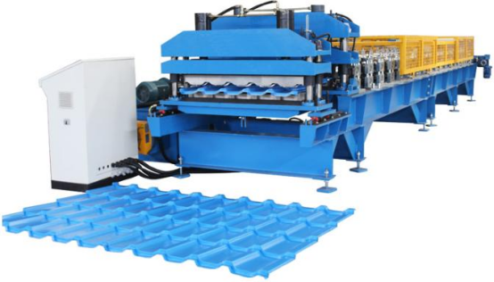 Polymer Composite Materials Roofing Glazed Tile Machine For Extreme Weather Resistance