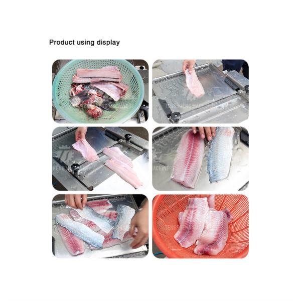 380V Automatic Fish Peeling Machine Salmon Skin Peeler
