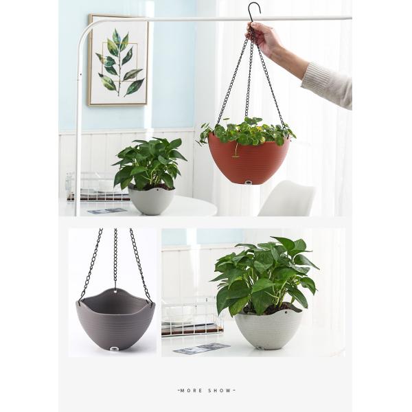 18mm 3.2L PP Flower Hanging Baskets