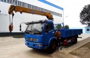  Straight Arm Truck Mounted Mobile Crane , Heavy Duty Telescoping Boom Crane Manufactures